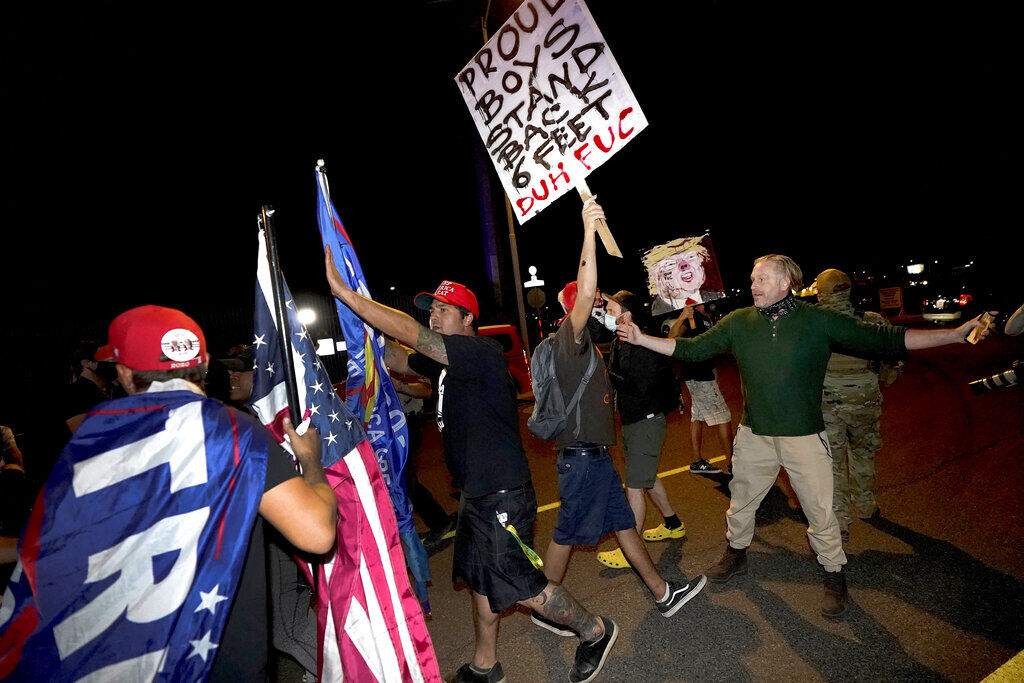 Election protests in Phoenix